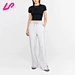 wide leg drawstring joggers